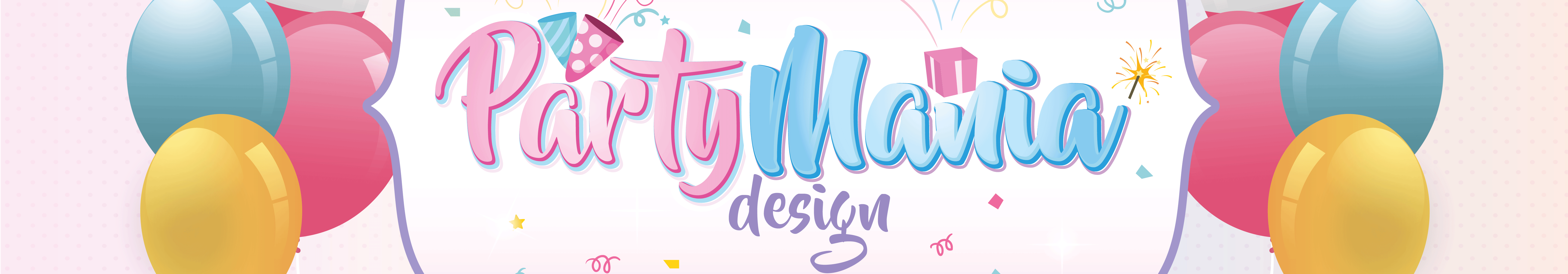 Logo Party mania design