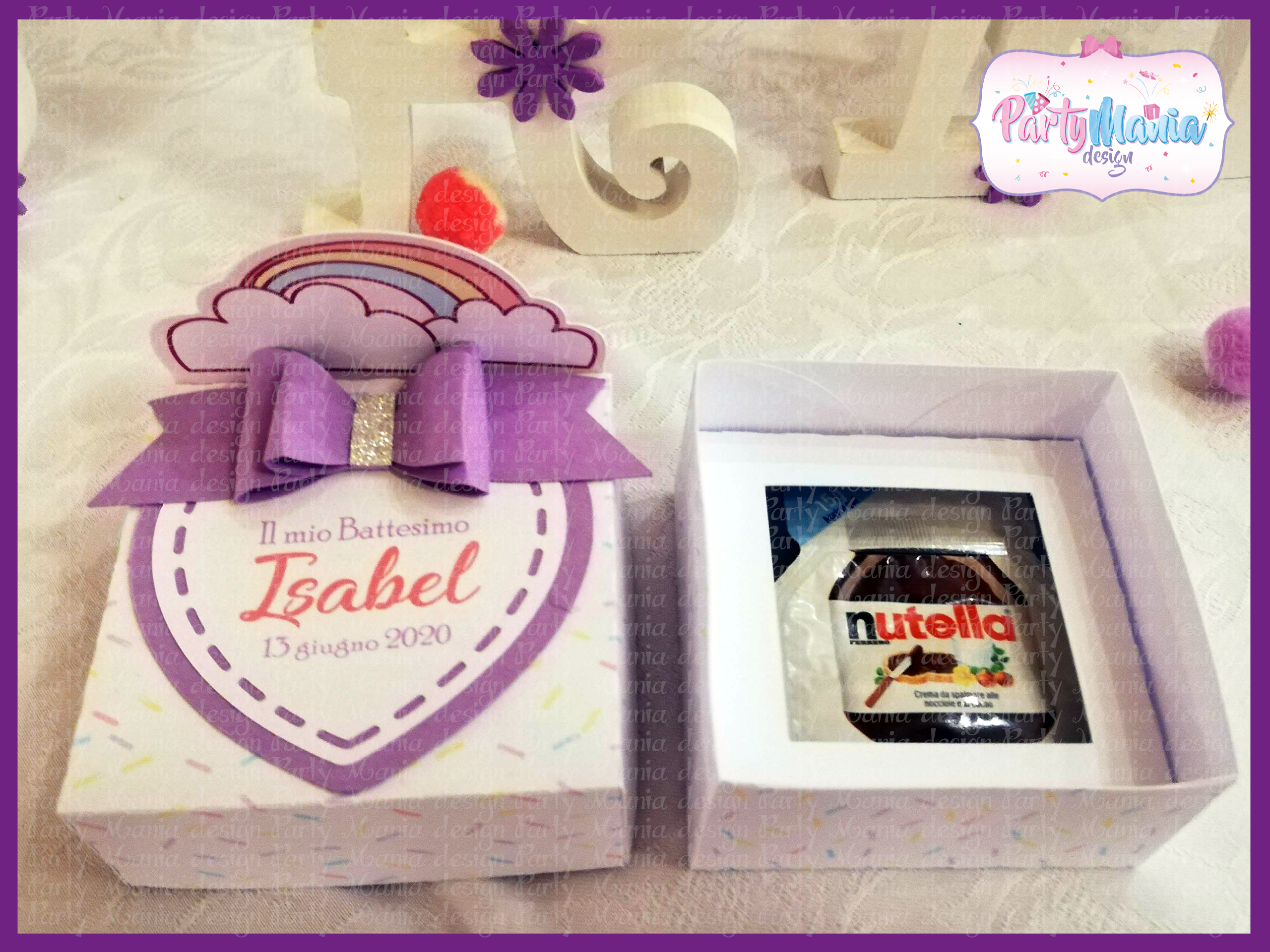 Party favor per fine festa