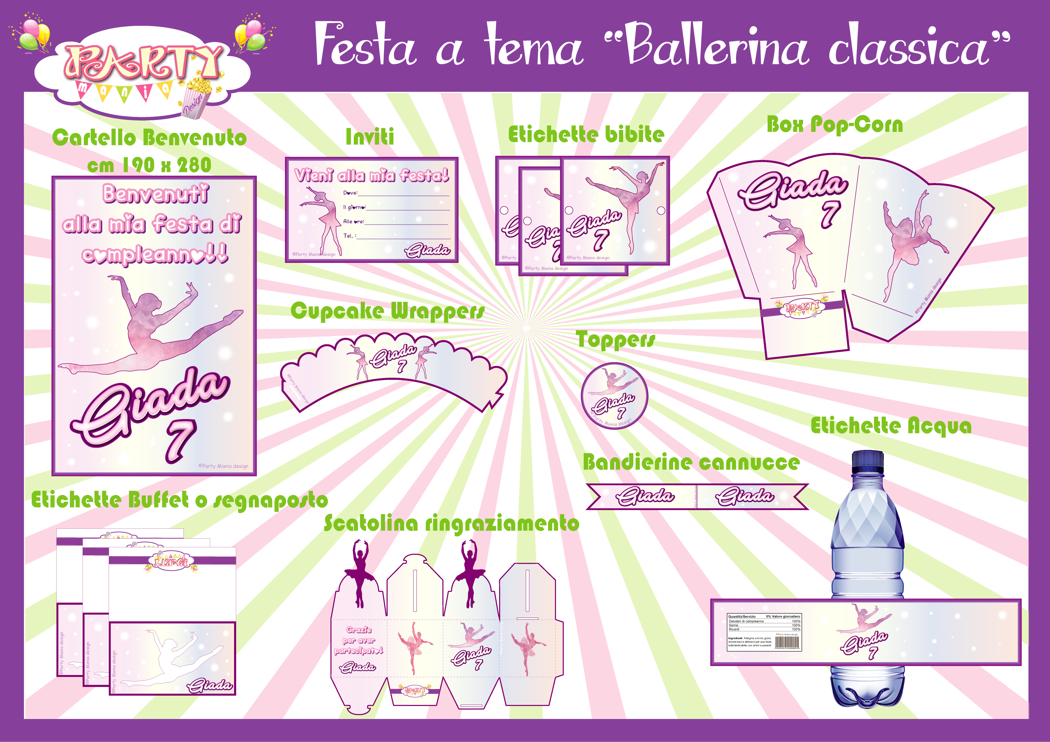 Party Kit Ballerina Classica