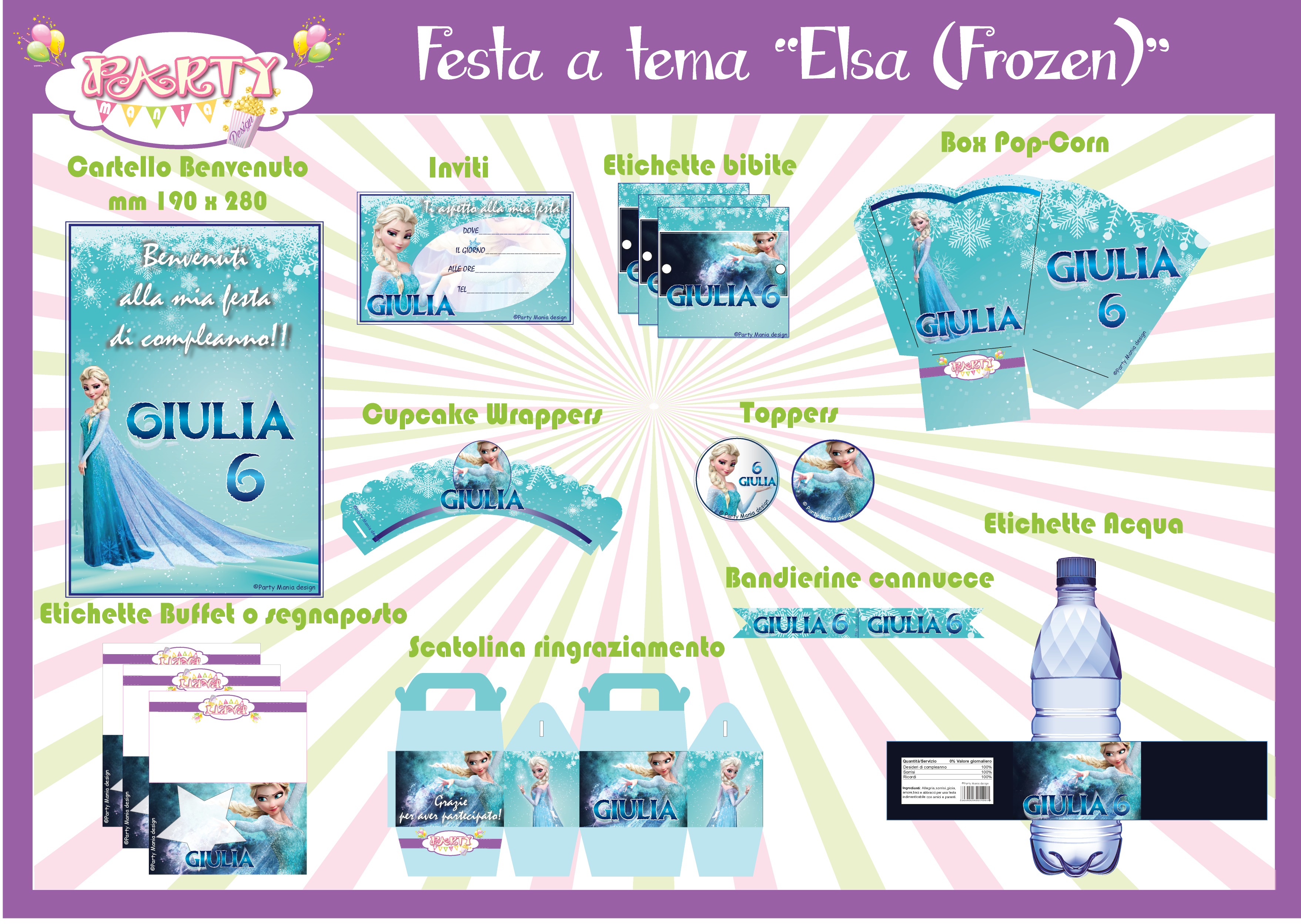 Party Kit Elsa